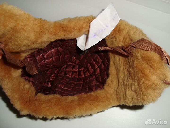 Шапка детская из натурального меха, цигейка