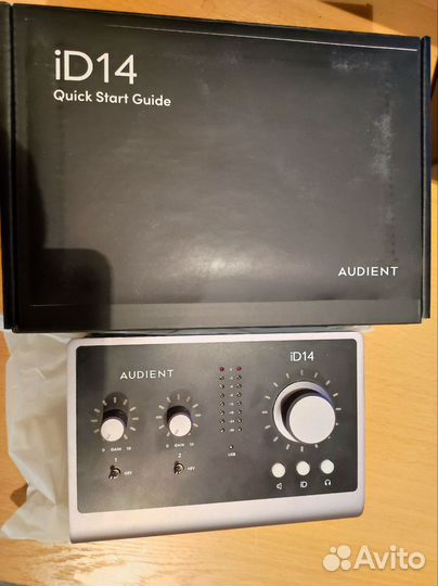 Карта audient id14 mk2 и Behringer ADA 8200