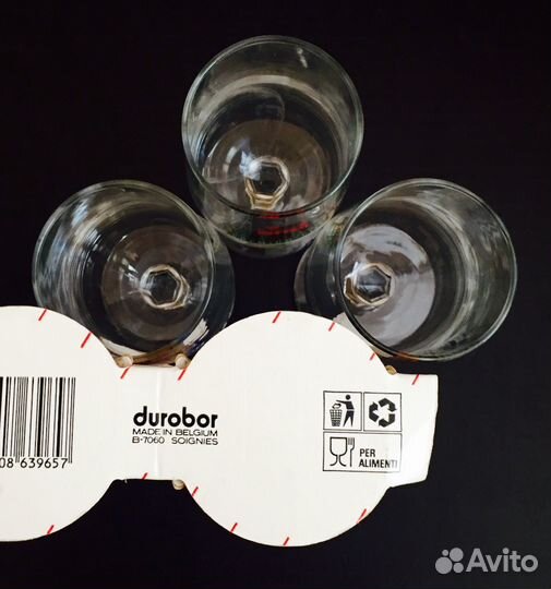 Коллекционные пивные бокалы, Durobor, Бельгия