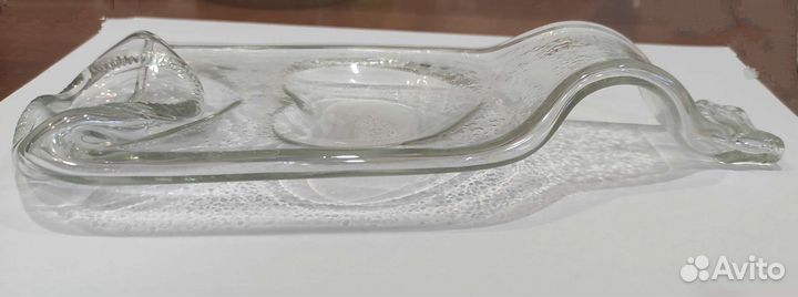 Тарелка - бутылка / подсвечник 