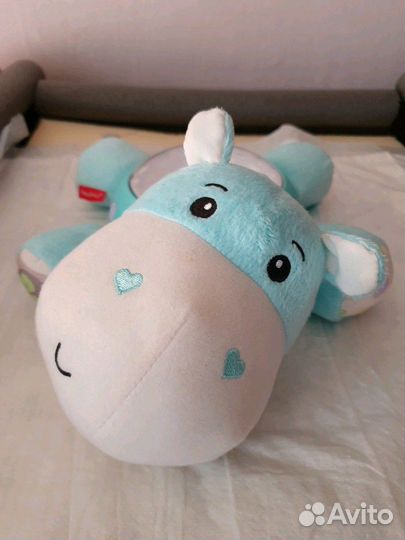 Ночник-проектор бегемотик