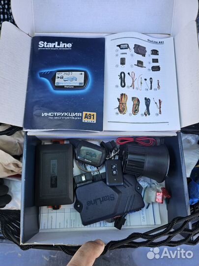 Сигнализация с автозапуском starline a91