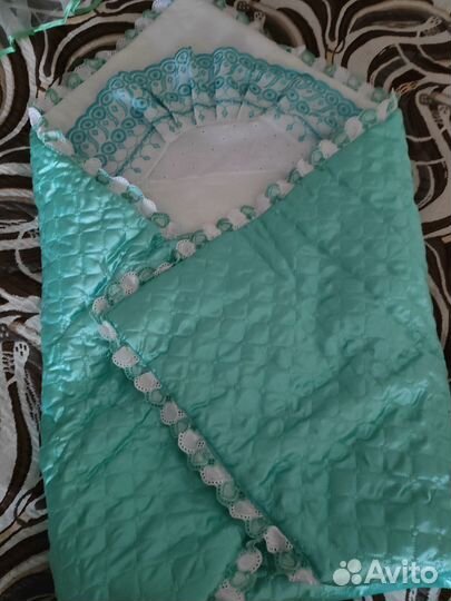 Одеяло для новорожденного на выписку