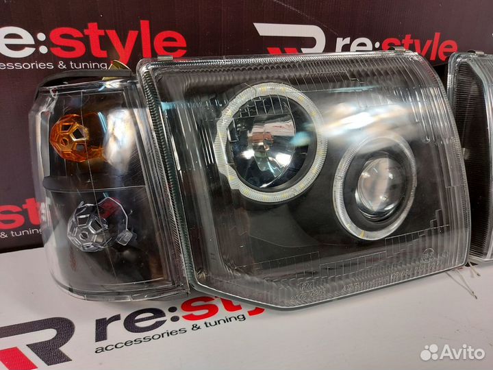 Фары Mitsubishi Pajero V32 1991-1997 LED T1843