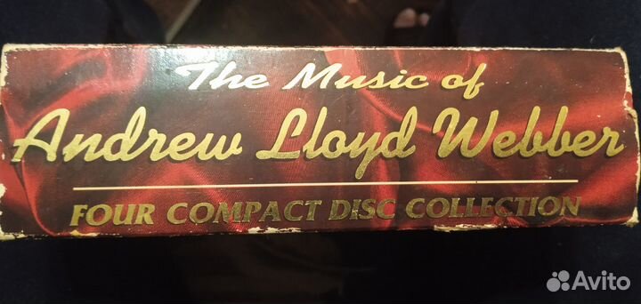 Andrew Lloyd Webber. Компакт диски коллекция 4 шт