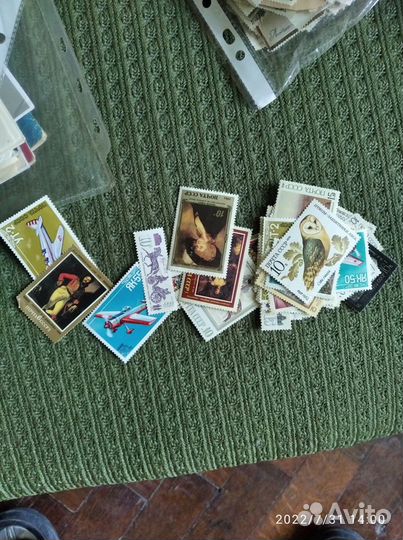 Марки и конверты коллекционые