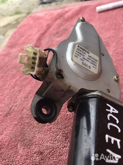 Моторчик дворника задний hyundai accent