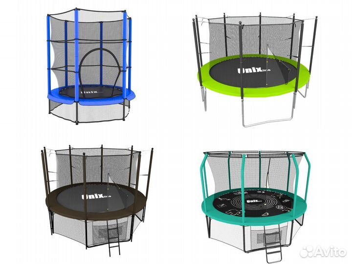 Батут 8 ft / 10 ft / 12 ft / 14 ft / 16 ft