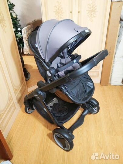 Коляска Chicco fully 2 в 1