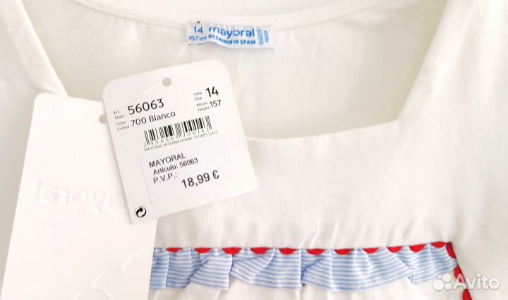 Майка Mayoral 157 размер новая