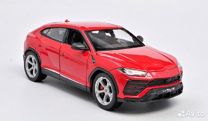 Модель Lamborghini Urus Welly масштаб 1/24 красная