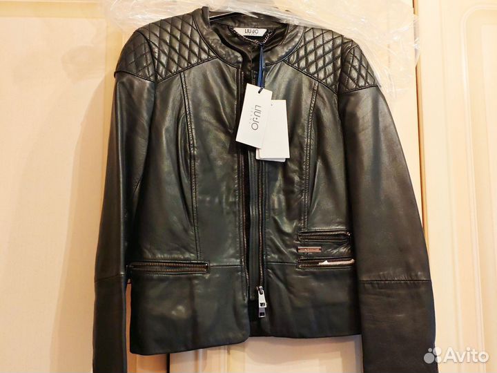 Куртка кожаная женская liujo 42