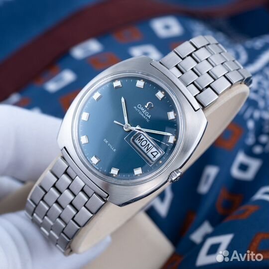 Оригинал Винтажные Omega De Ville Automatic Мужски