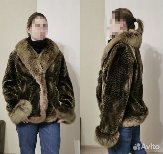 Шубка короткая мутоновая 50-52