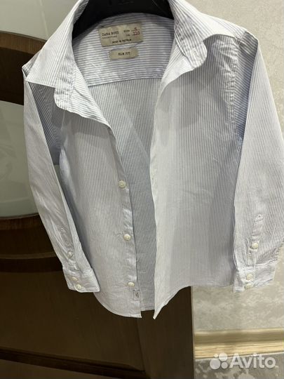 Рубашка zara на мальчика 104-110