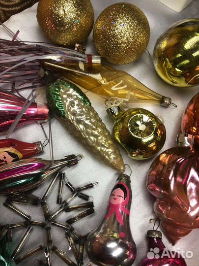 Елочные игрушки СССР