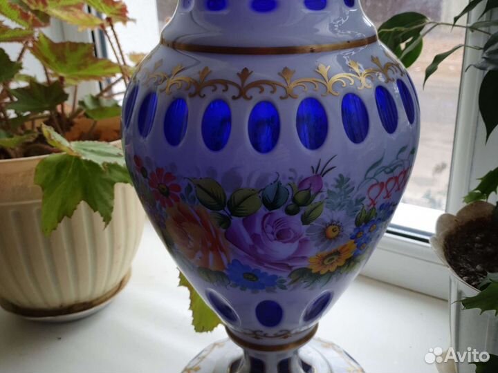 Шикарная Ваза bohemia