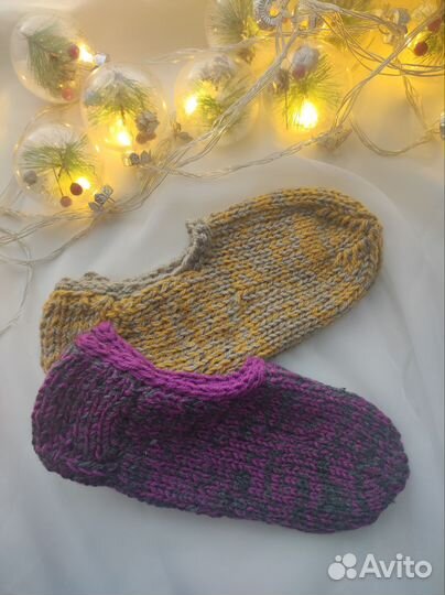 Следки вязаные ручной работы