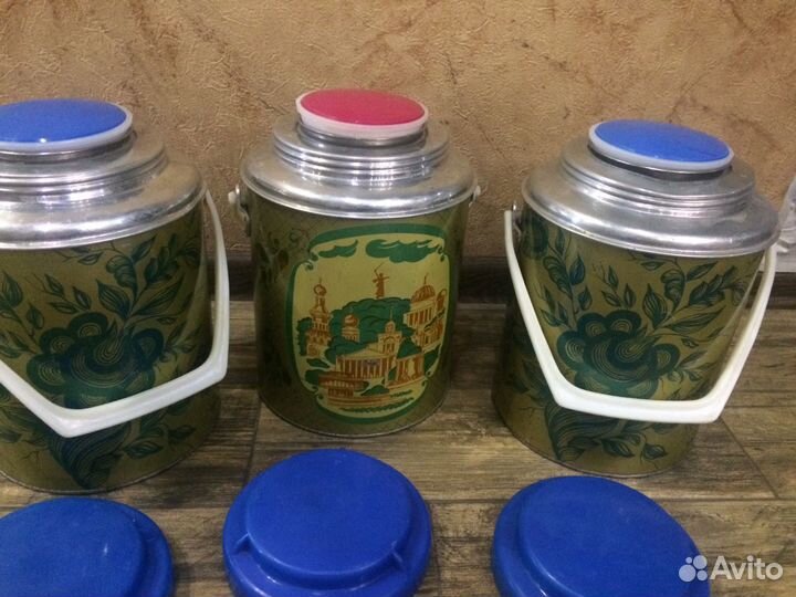 Термос на 3 литра для мороженного и горячих продук