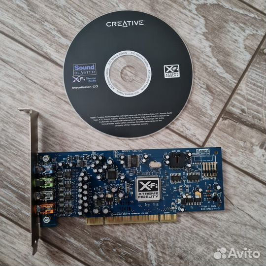 Creative sound blaster X-Fi Xtreme Audio
