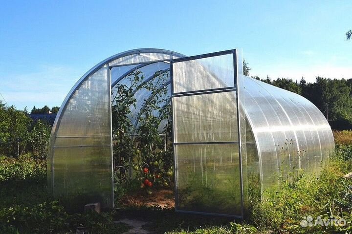 Теплицы усиленные оцинкованные