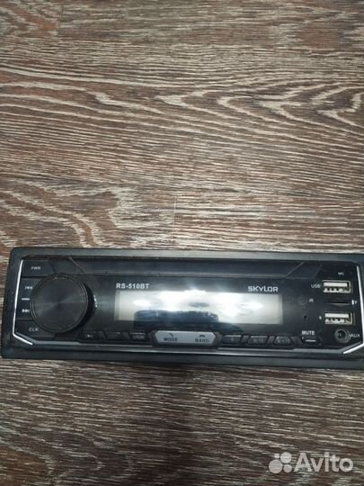 Магнитола 1 din skylor 510bt