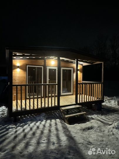 Русская баня на дровах