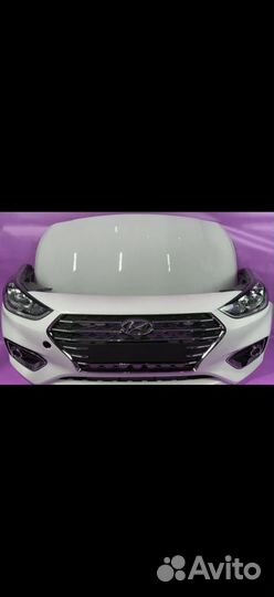 Бампер перед-Солярис 2011-2022