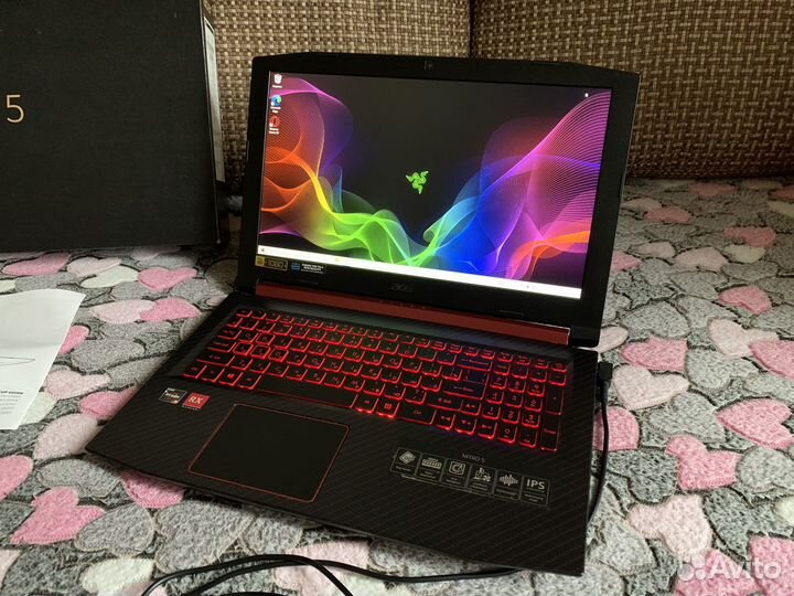 Игровой Ноутбук Acer Nitro 5/Reyzen 5/AMD RX 560X