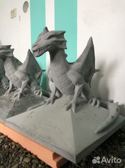 Дракон «Viserion» скульптура