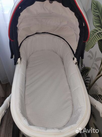 Коляска 2 в 1 adamex Monte carbon