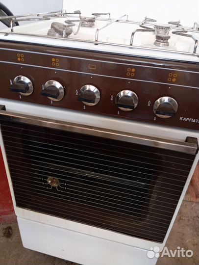 Газовая плита бу 4комфорки