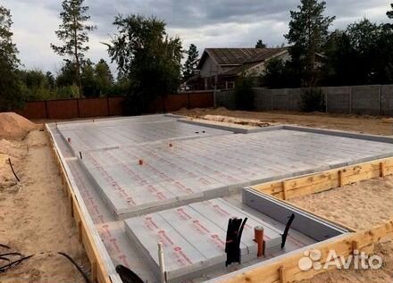 Фундамент плита