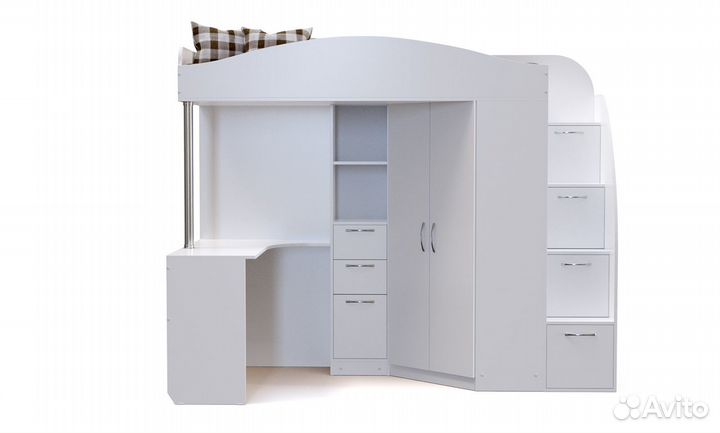 Чердак скаут-1 корпус белый