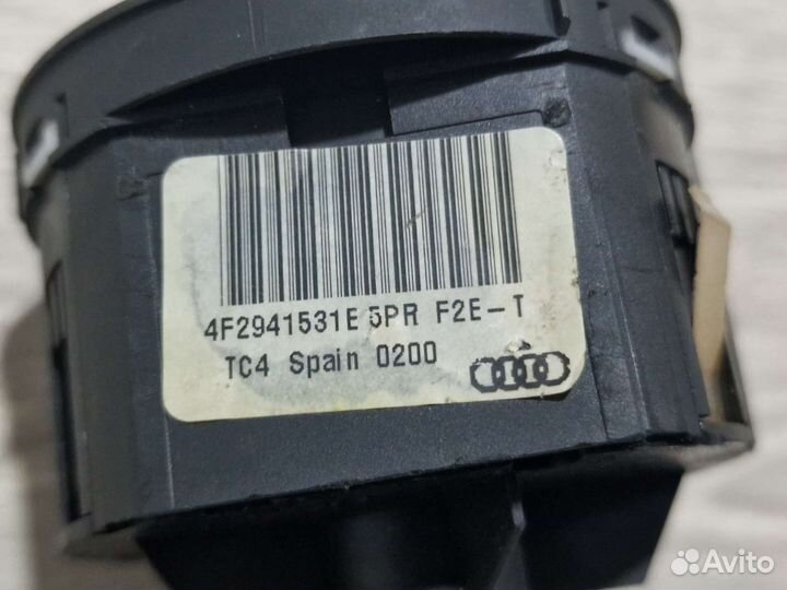 Переключатель света фар новый на Audi A6 C6 Ориг