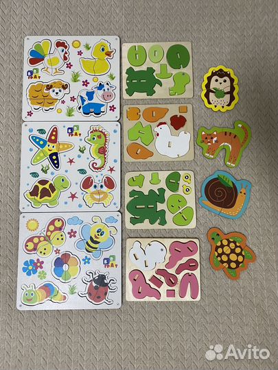 Развивающие игрушки пакетом