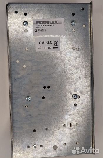 Пуско-регулирующий аппарат 2х26 VVG 230V/50Hz