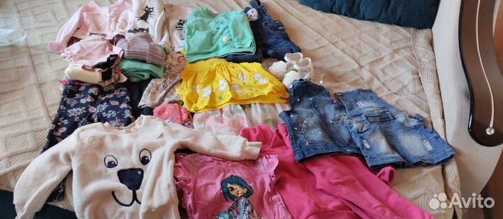 Вещи детские пакетом