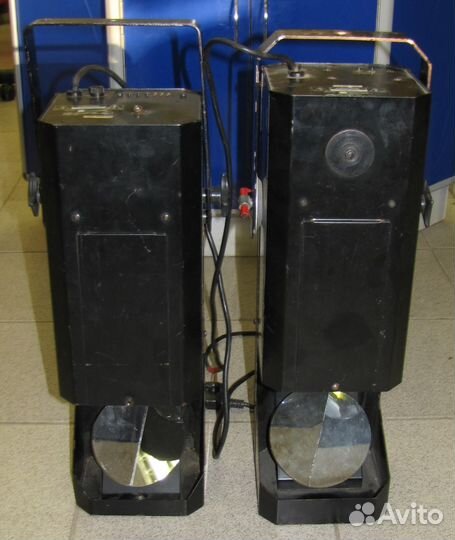 Светомузыка Stardance 2шт Сканеры Pro Полицвет Mic