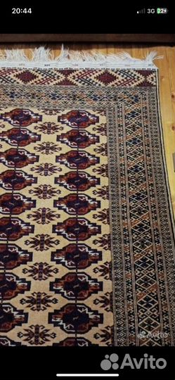 Туркменский ручной ковер