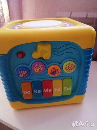 Развивающий музыкальный Кубик