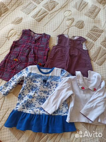Детские вещи пакетом 6-18 месяцев для девочки