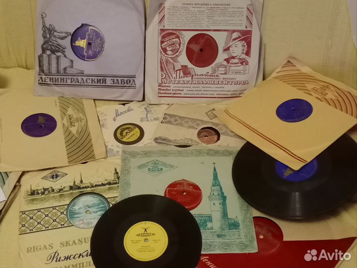 Пластинки ретро СССР