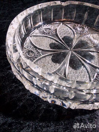 Хрустальная пепельница