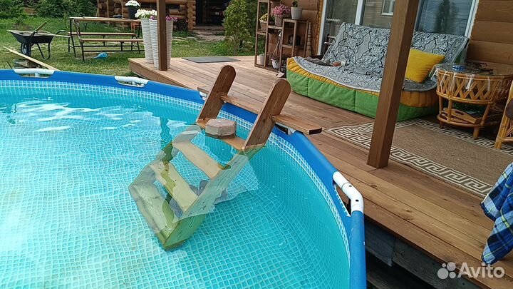 Каркасный бассейн Intex 1548