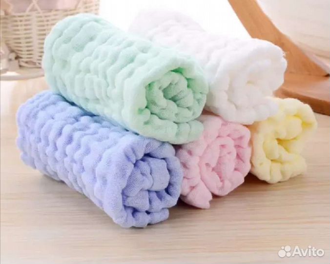 Полотенца муслиновые 25*25