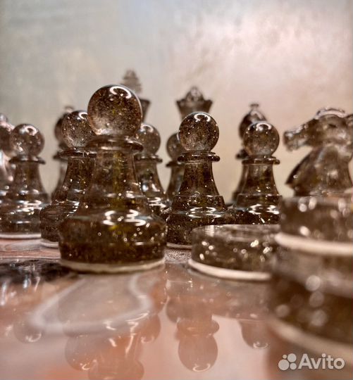 Шахматы и шашки набор ручной работы