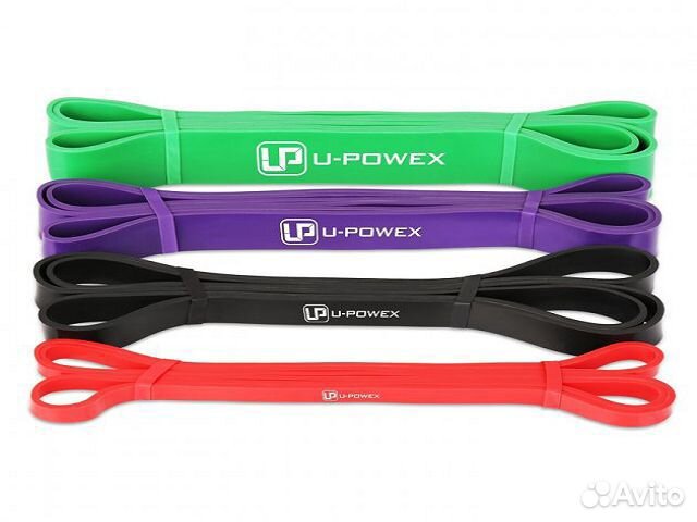 Набор резинок для подтягиваний 4шт Upowex Эспандер