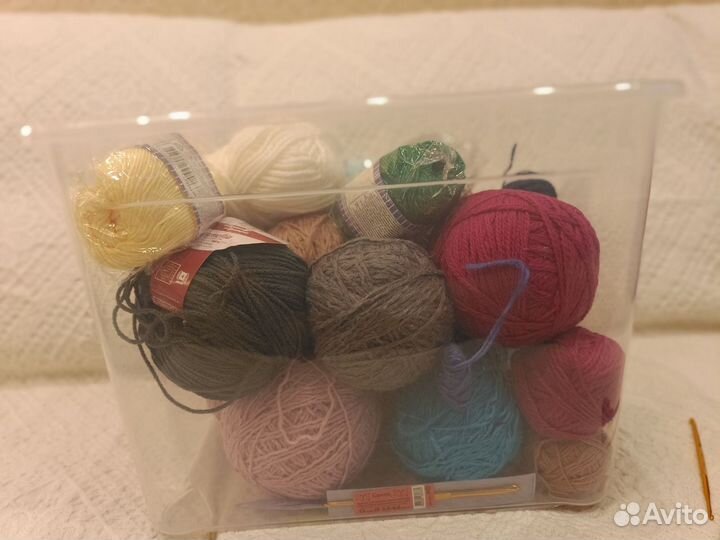 Пряжа нитки для вязания цена за все