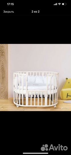 Детская кроватка трансформер